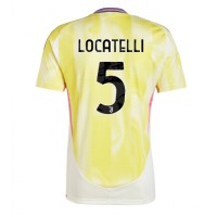 Juventus Manuel Locatelli #5 Bortedrakt 2024-25 Kortermet